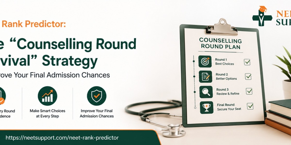 NEET Rank Predictor: The “Counselling Round Survival” Strategy to Improve Your Final Admission Chances
