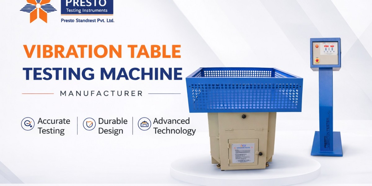Presto Group Vibration Table – Advanced Solution for Reliable Vibration Testing