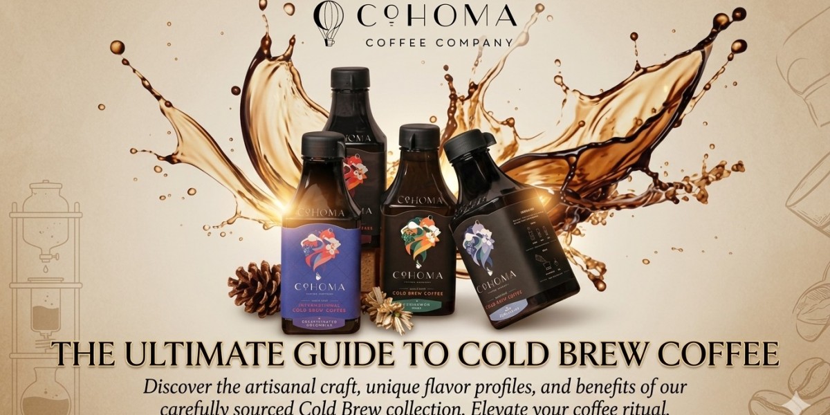 Premium Cold Brew Coffee by Cohoma Coffee