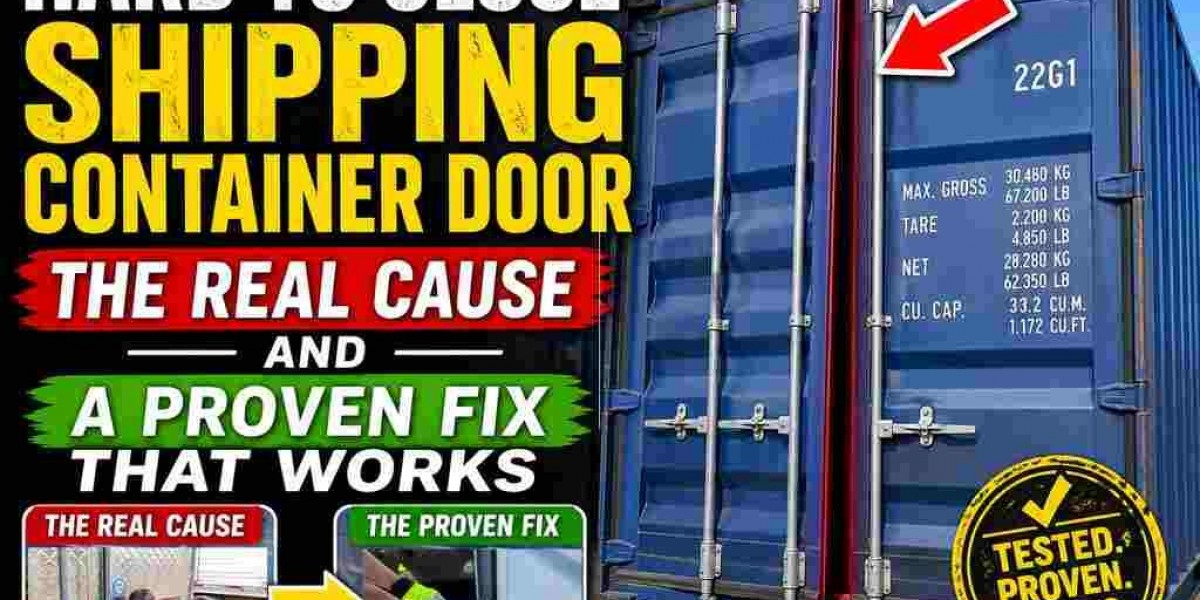 Hard to Close Shipping Container Door; Why It Happens and the Fastest Way to Fix It