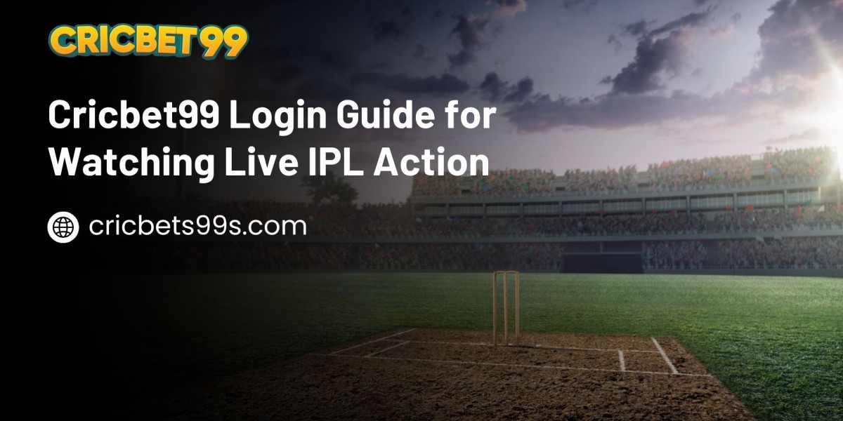 Cricbet99 Login Guide for Watching Live IPL Action