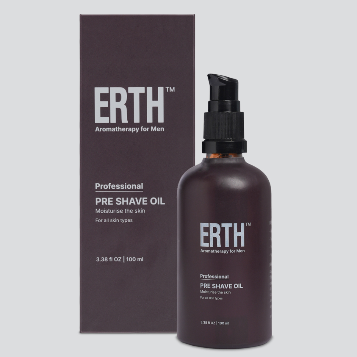 Natural Pre-Shave Oil for Men - Smooth, Razor-Burn Free Shave