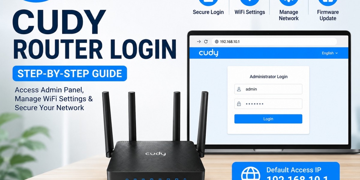 Cudy Router Login IP Address, Username, and Password