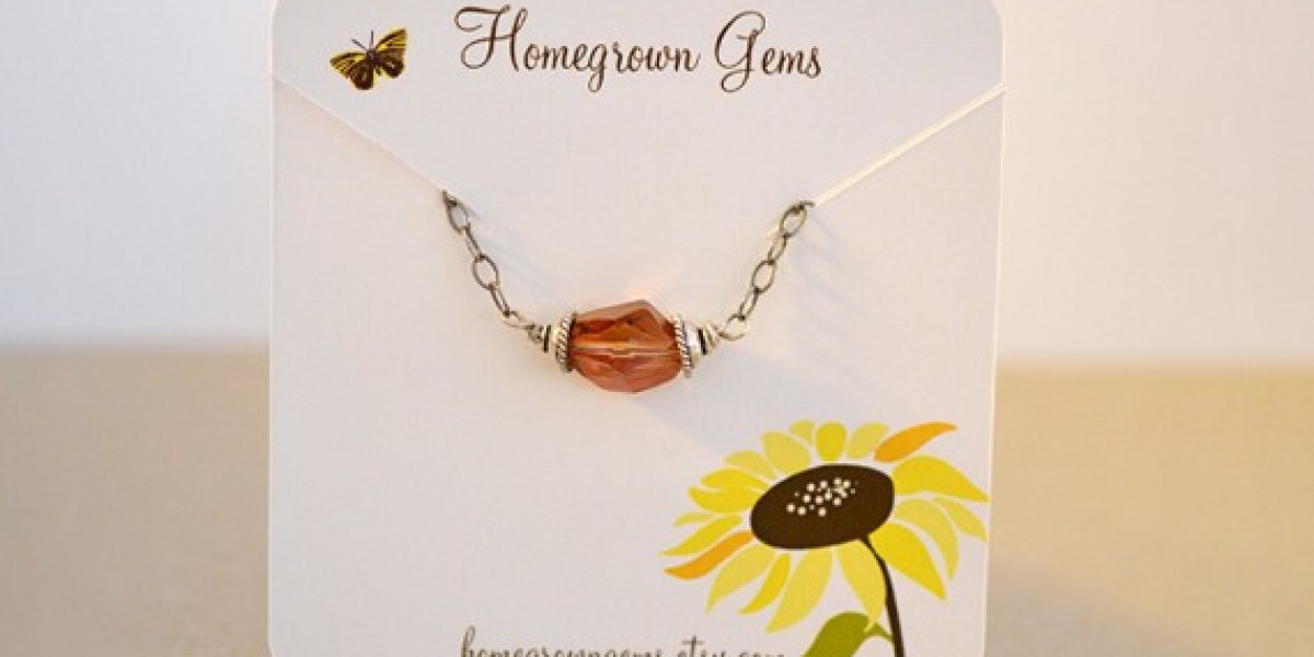 Custom Necklace Cards for Elegant Jewelry Packaging Solutions