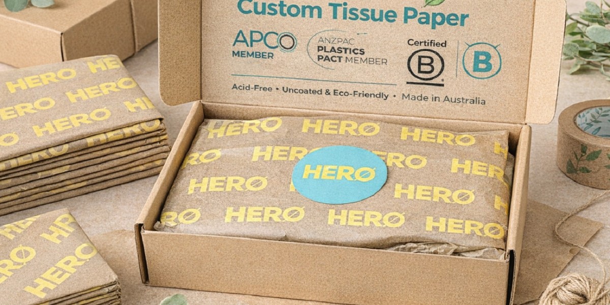 Custom Tissue Paper for Sustainable and Stylish Packaging