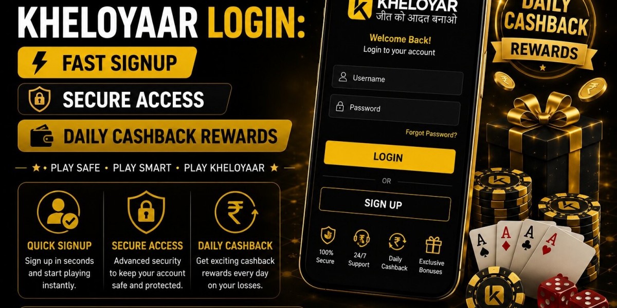 Kheloyaar Login: Fast Signup, Secure Access & Daily Cashback Rewards