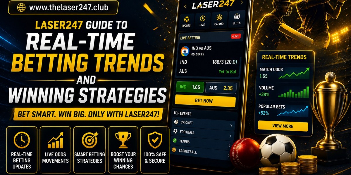 Laser247 Guide to Real-Time Betting Trends and Winning Strategies