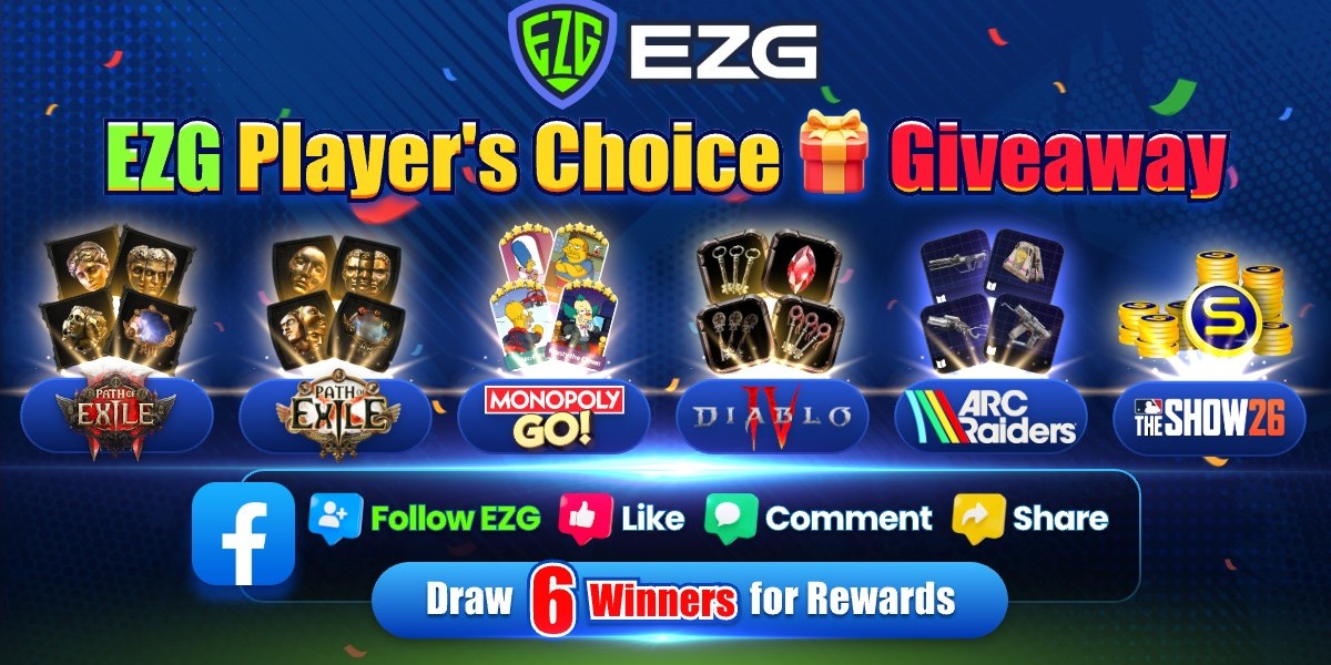 EZG Gaming Community: Get Game Updates, Giveaways & Exclusive Deals on Facebook