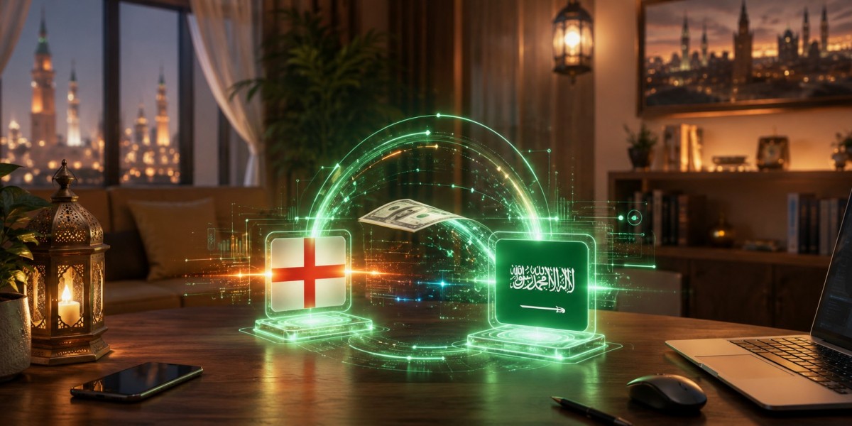 Transferring British Pounds to Saudi Riyals