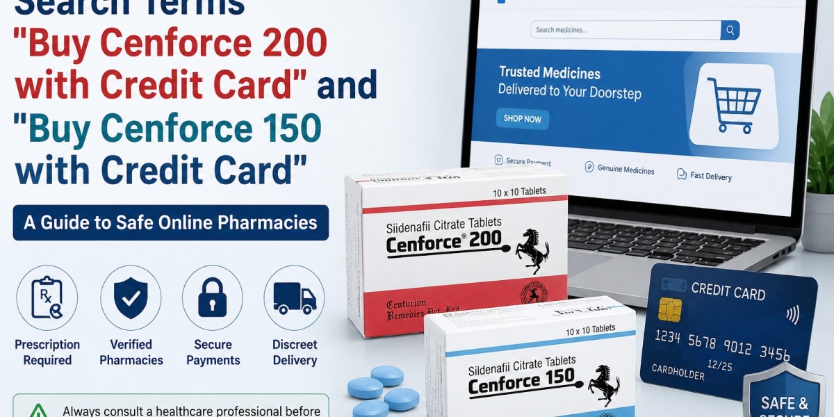 Understanding the Search Terms "Buy Cenforce 200 with Credit Card" and "Buy Cenforce 150 with Credit Card