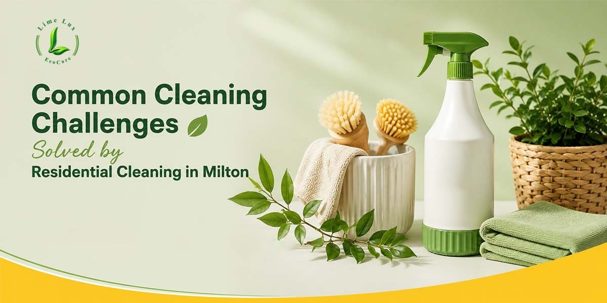 Common Cleaning Challenges Solved by Residential Cleaning in Milton