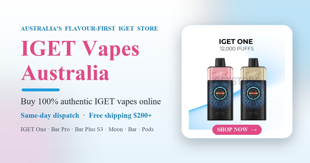 IGET Vapes Australia | Buy Authentic IGET Vapes Online