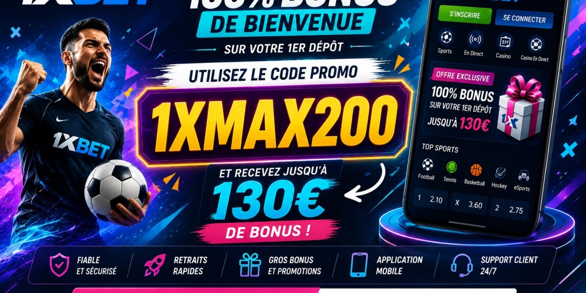 Code bonus 1xBet : MAX545 – Jusqu’à 130 €