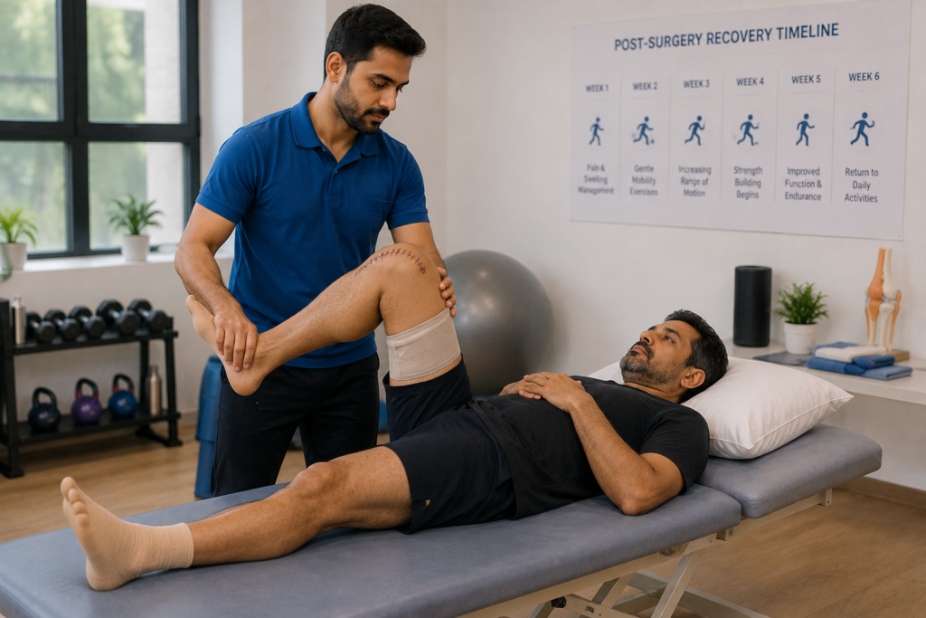 Post-Surgery Physiotherapy in Delhi: What to Expect in 6 Weeks
