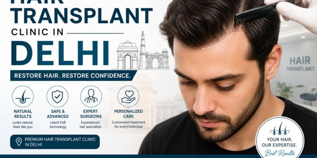 Hair Transplant Clinic in Delhi: Expert Care for Hair Loss
