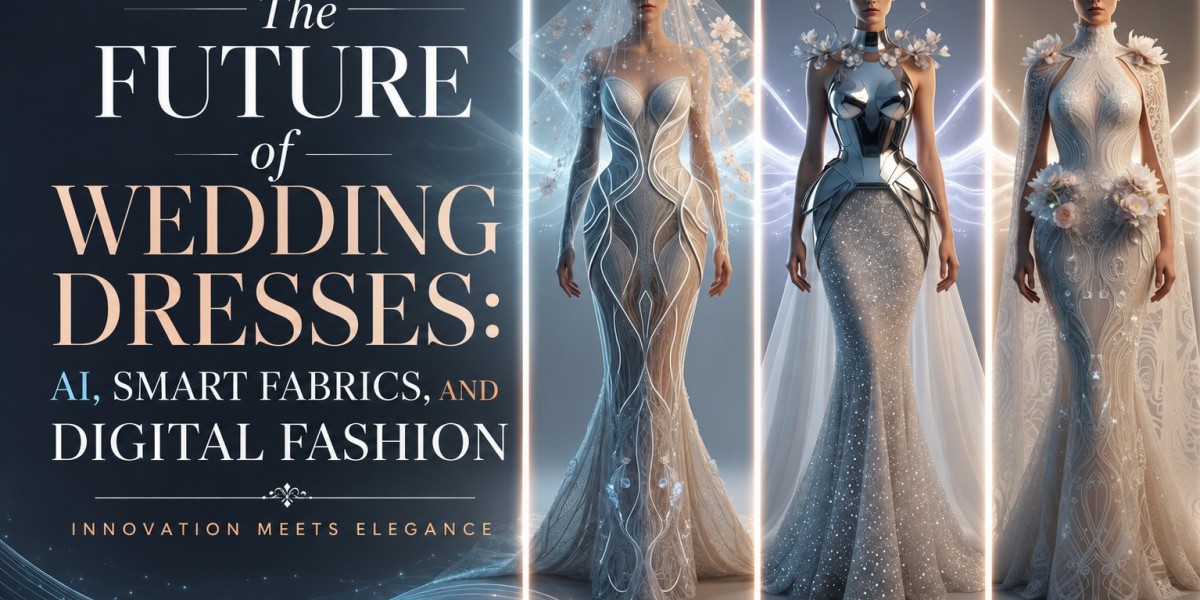 The Future of Wedding Dresses: AI, Smart Fabrics, and Digital Fashion