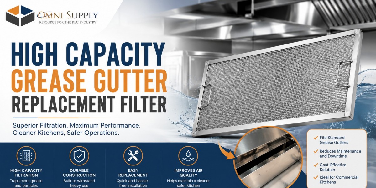 How to Choose the Right High Capacity Grease Gutter Replacement Filter