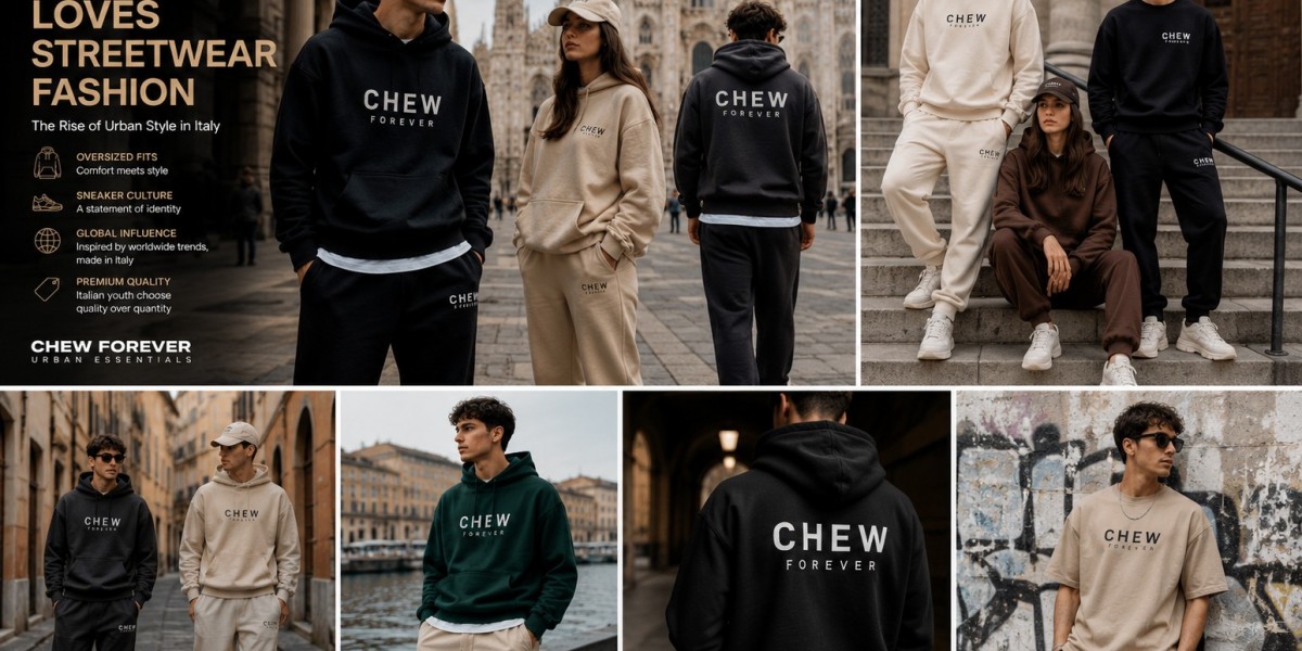 Chew Forever: Lo Streetwear Moderno Che Unisce Stile, Comfort e Qualità