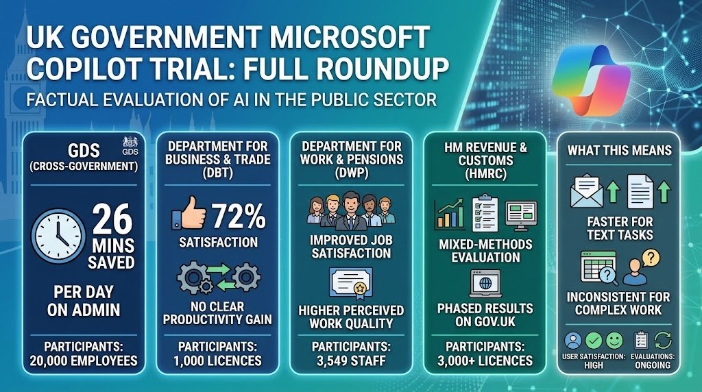 UK Government Microsoft Copilot Trial: Full Roundup | BacklinkBlend