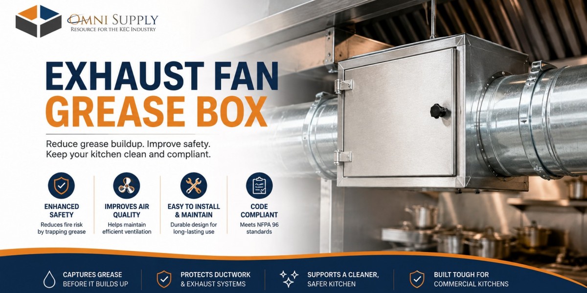 Exhaust Fan Grease Box: Why Every Commercial Kitchen Needs One