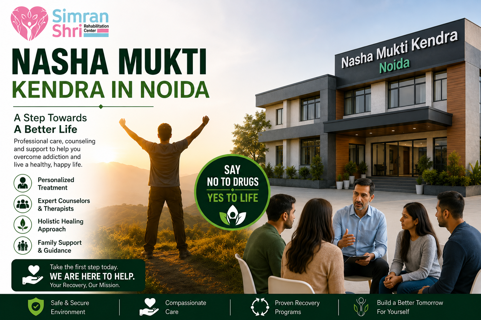 Nasha Mukti Kendra in Noida & Delhi: How to Choose the Right Rehabilitation Centre for Addiction Recovery – simranshrirehab