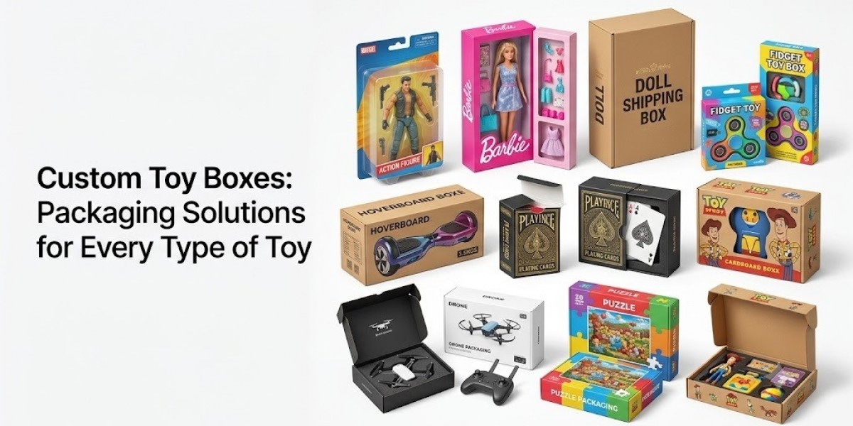 Custom Toy Boxes: Packaging Solutions for Every Type of Toy