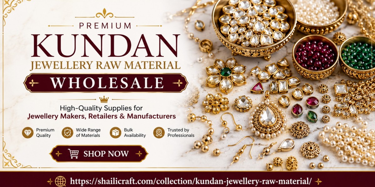 Handmade Kundan Jewellery Raw Material: The Foundation of Timeless Traditional Jewellery