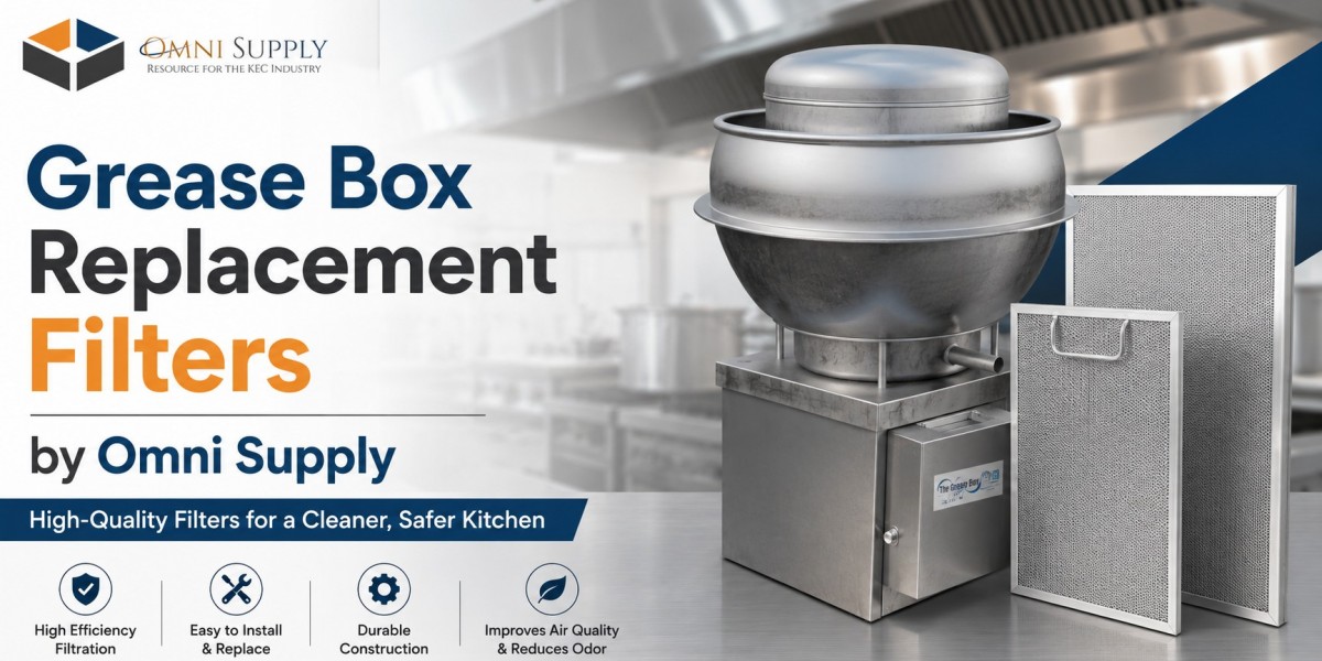 Grease Box Replacement Filters and Commercial Kitchen Maintenance