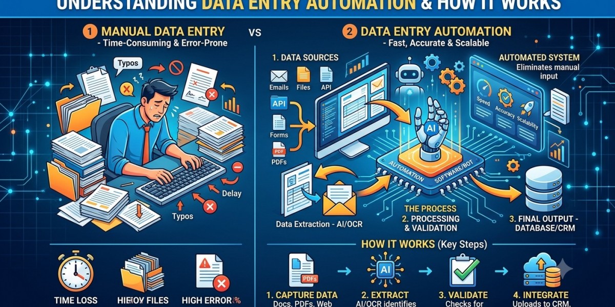 Understanding the meaning of Data Entry Automation and how it works