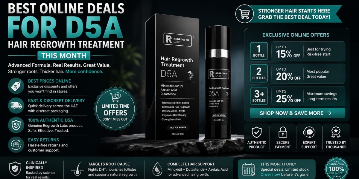 Best Online Deals for D5A Hair Regrowth Treatment This Month