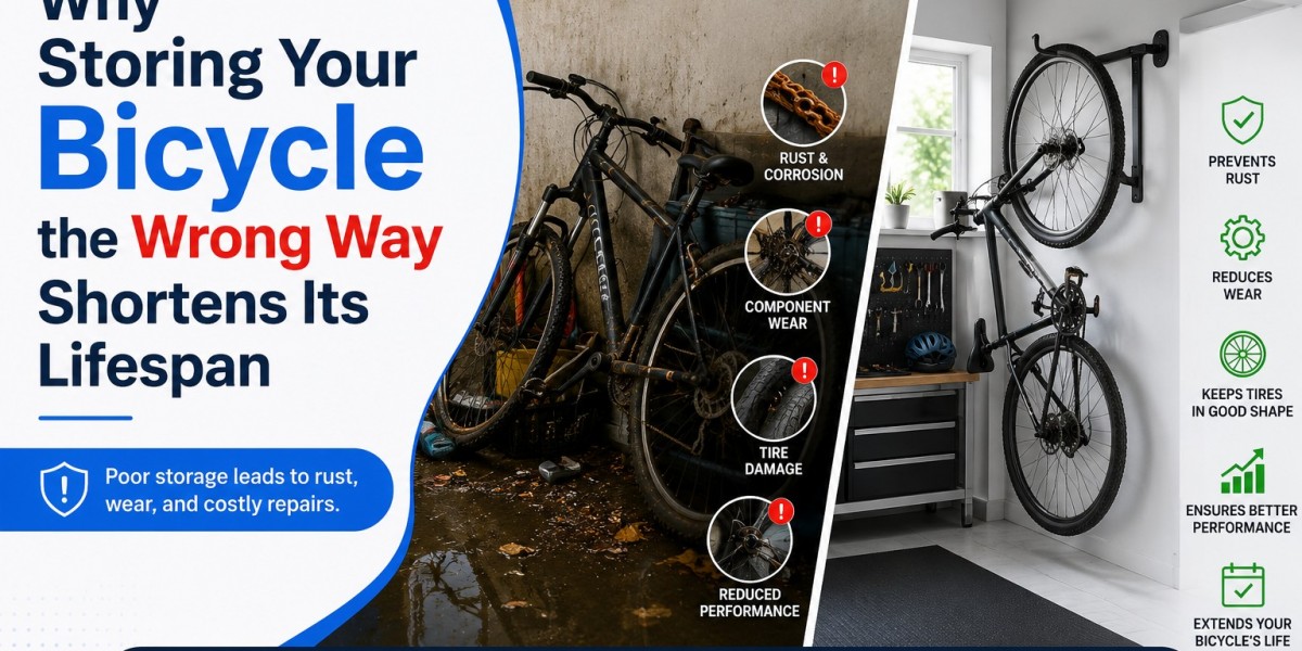 Why Storing Your Bicycle the Wrong Way Shortens Its Lifespan
